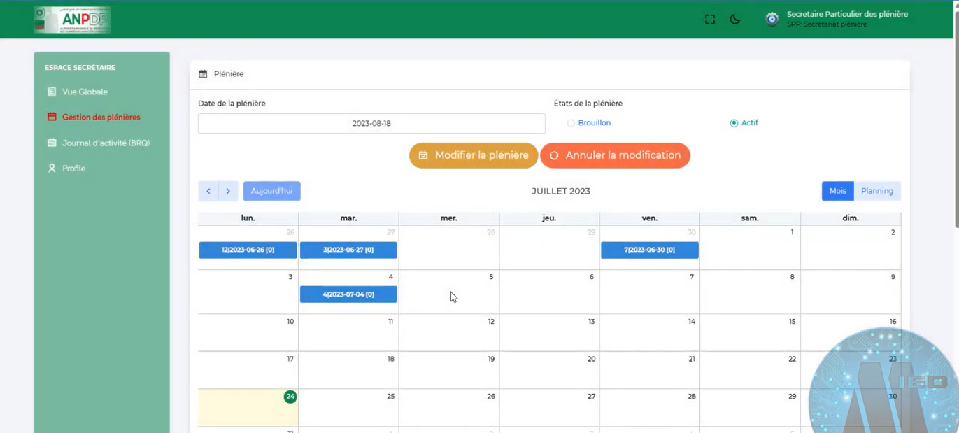 ANPDP Administration Board